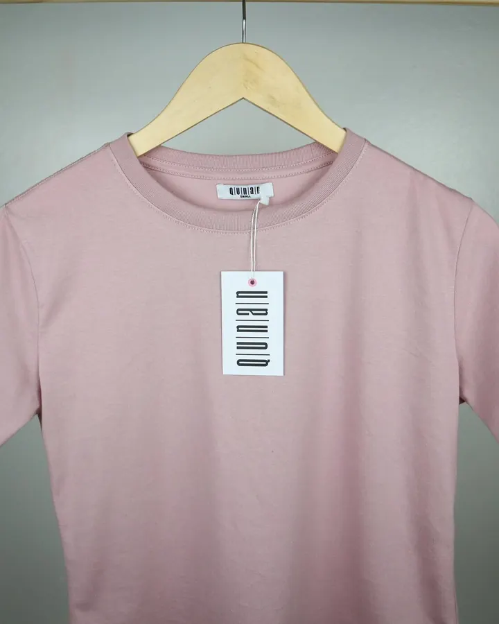 Polo básico damas Rosa